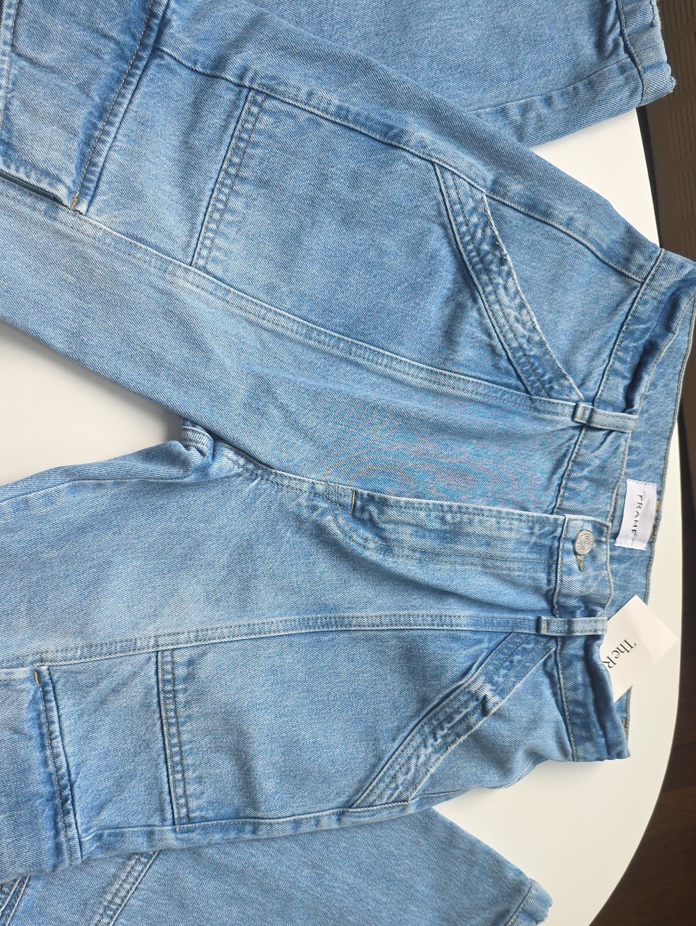 Frame Denim Light Blue Boyfriend Jeans